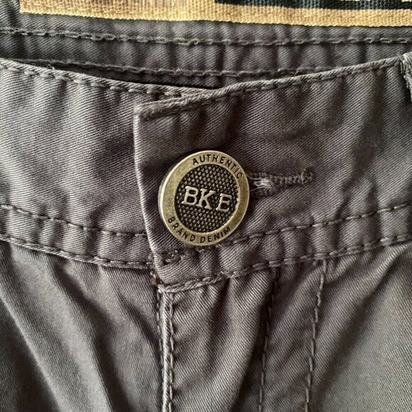 BKE Denim Aiden Chino Pants Size 29 - 29x32 (31x31) Mid Rise Straight Leg Buckle - Picture 5 of 16